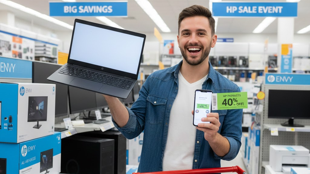 HP discount codes for laptops and printers in India by SaveByCoupons